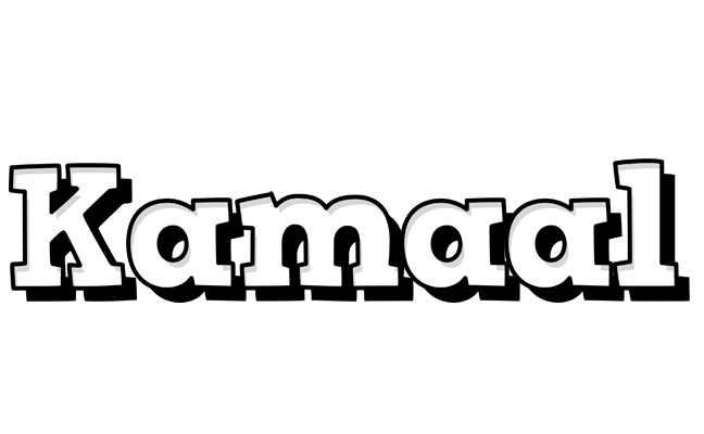 Kamaal snowing logo