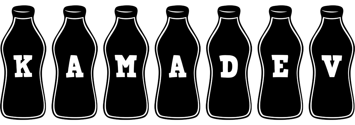 Kamadev bottle logo