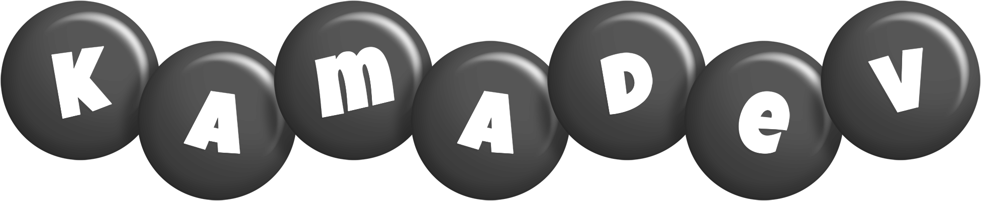 Kamadev candy-black logo