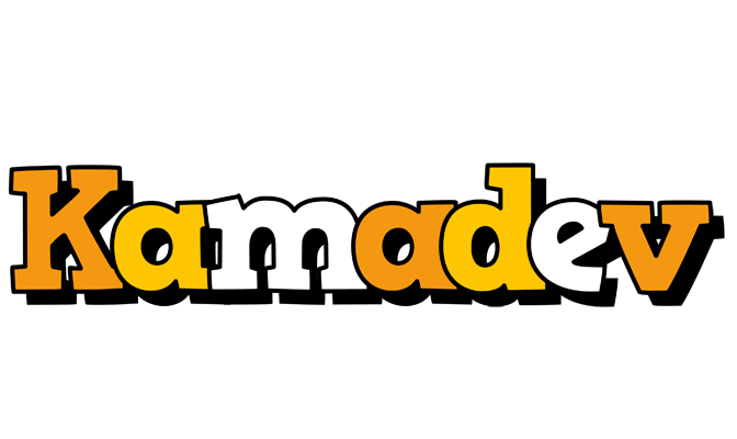 Kamadev cartoon logo