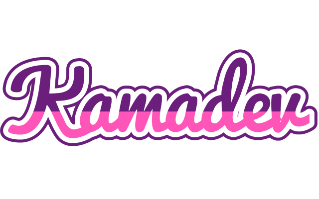 Kamadev cheerful logo