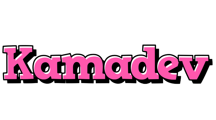 Kamadev girlish logo