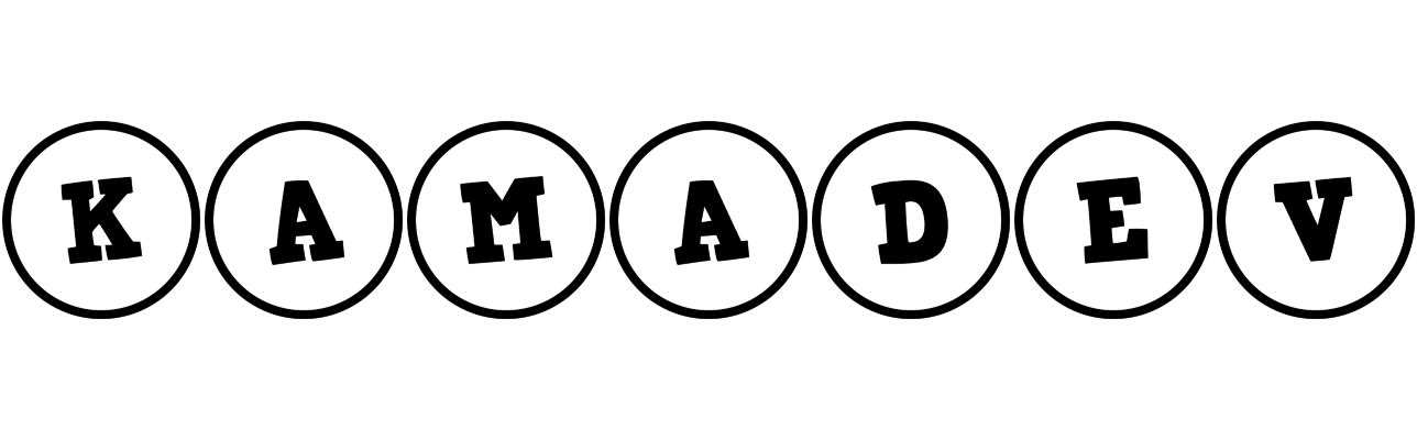 Kamadev handy logo