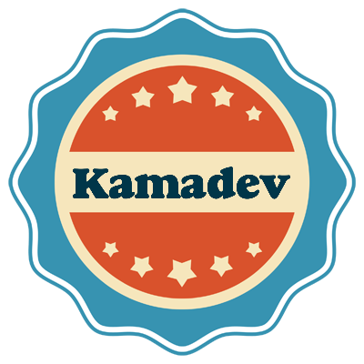 Kamadev labels logo