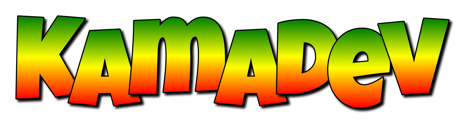 Kamadev mango logo