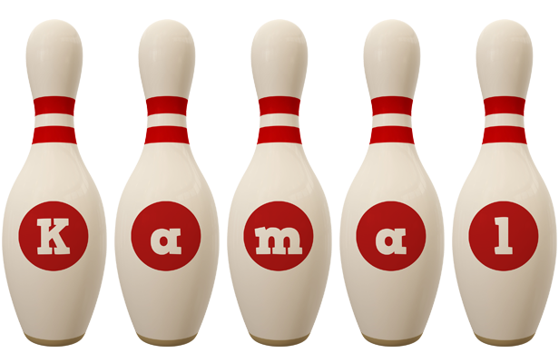 Kamal bowling-pin logo