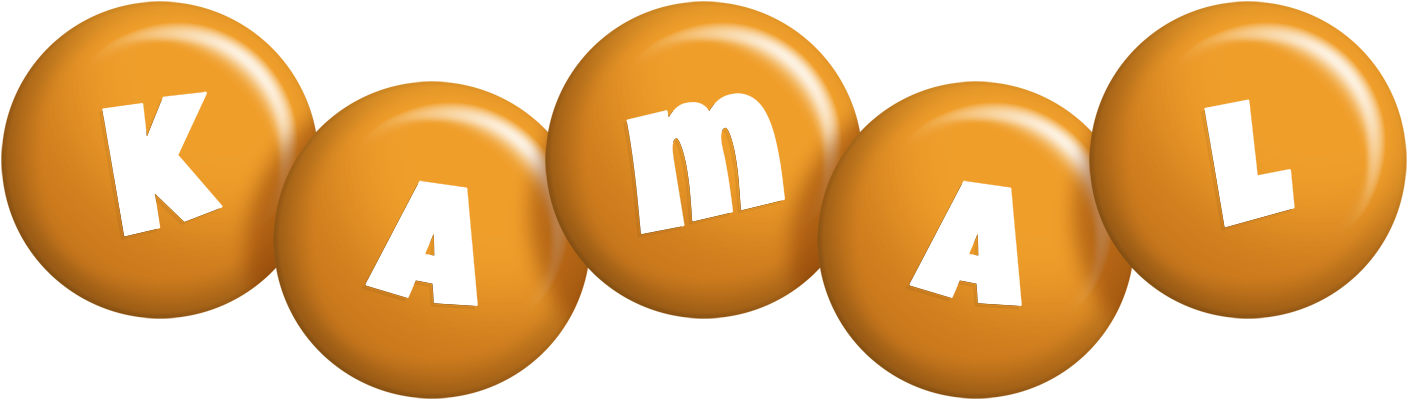 Kamal candy-orange logo