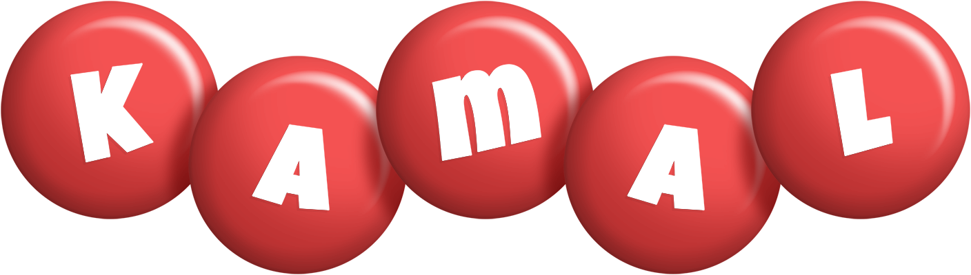 Kamal candy-red logo