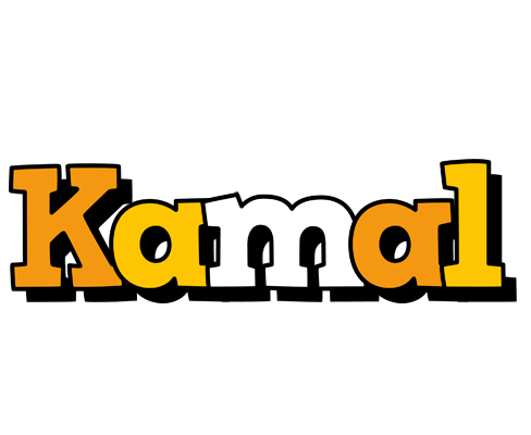 Kamal cartoon logo