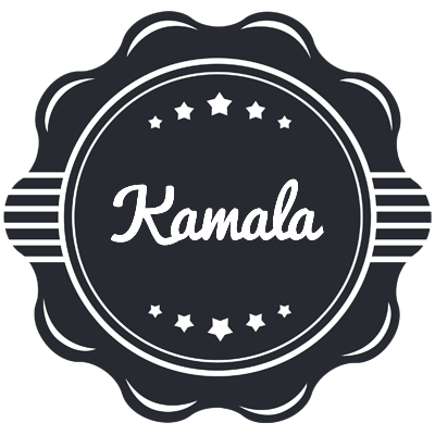 Kamala badge logo