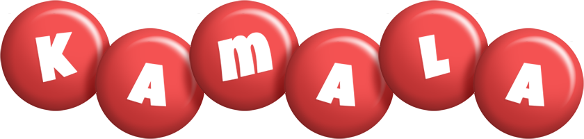 Kamala candy-red logo