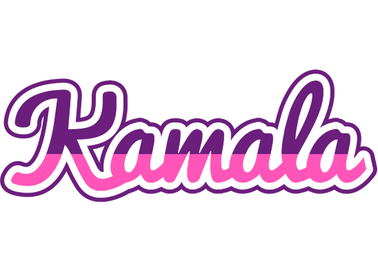Kamala cheerful logo
