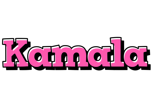 Kamala girlish logo