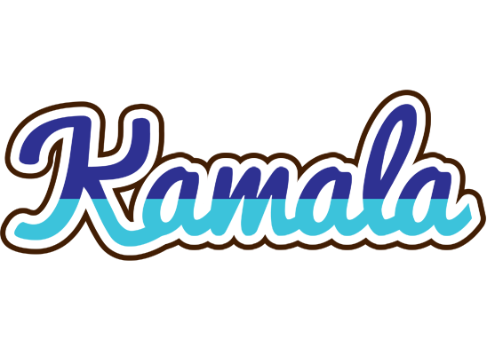 Kamala raining logo