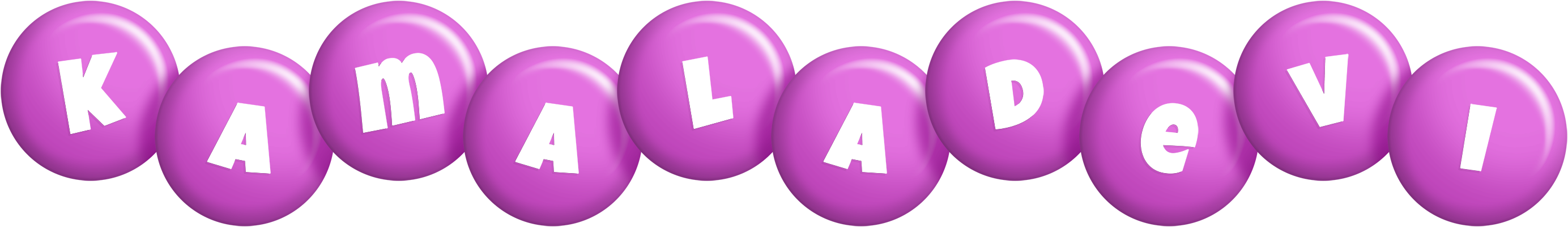 Kamaladevi candy-purple logo