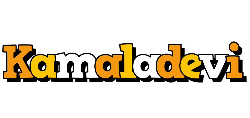 Kamaladevi cartoon logo