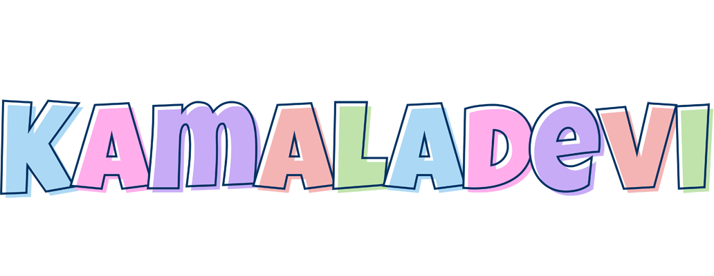 Kamaladevi pastel logo