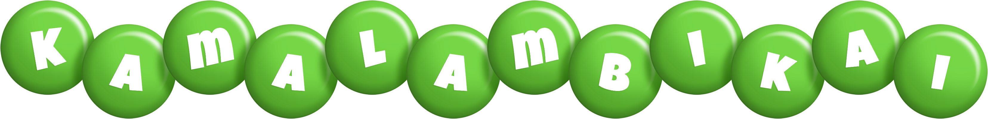 Kamalambikai candy-green logo