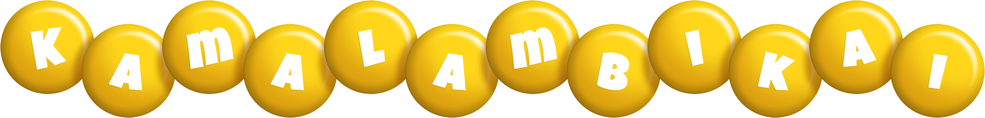 Kamalambikai candy-yellow logo