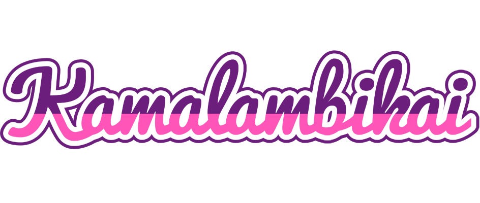 Kamalambikai cheerful logo
