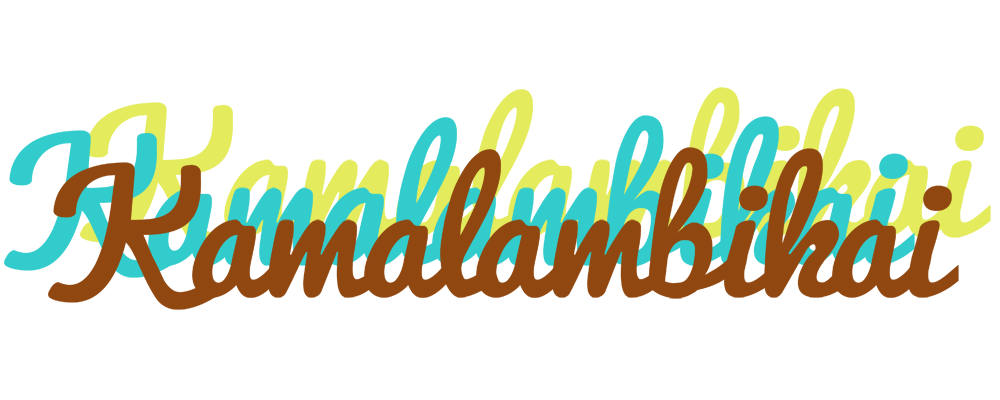 Kamalambikai cupcake logo