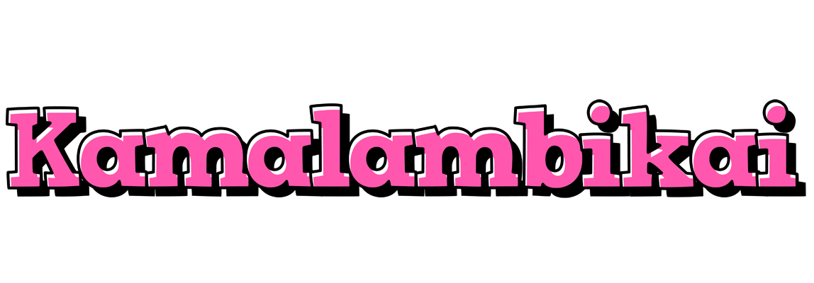 Kamalambikai girlish logo