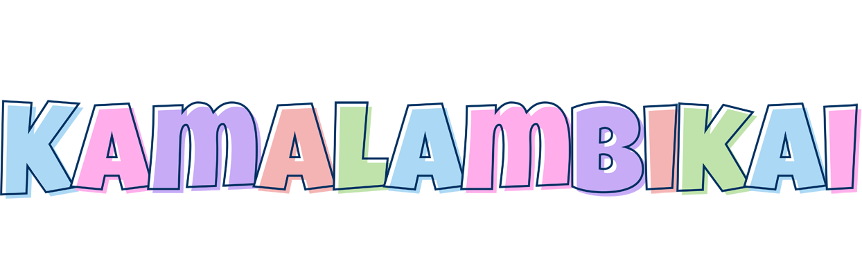 Kamalambikai pastel logo