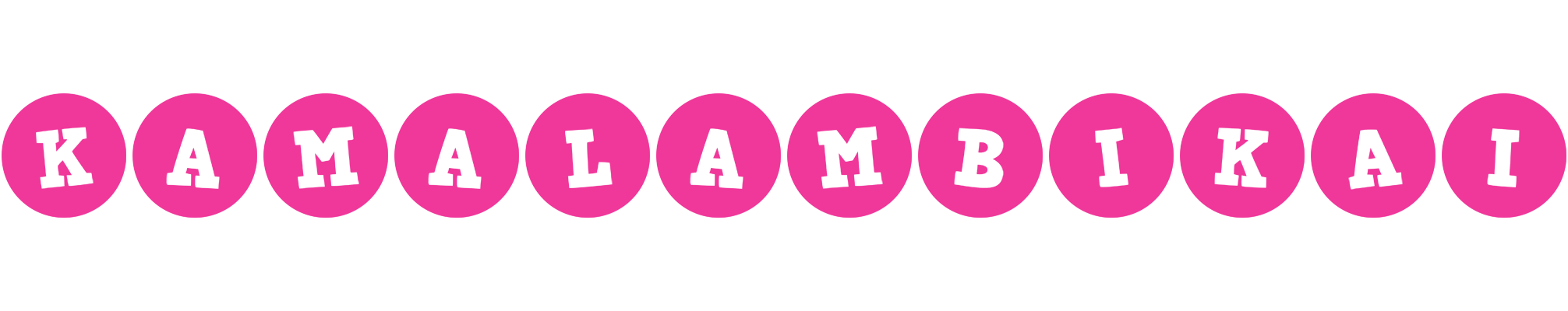 Kamalambikai poker logo