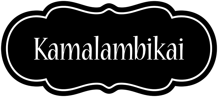 Kamalambikai welcome logo