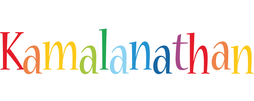 Kamalanathan birthday logo