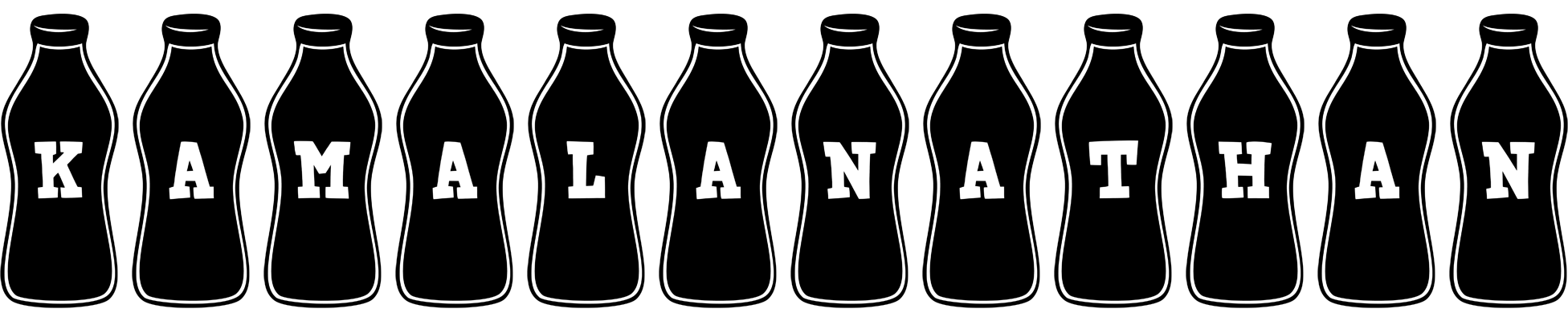 Kamalanathan bottle logo