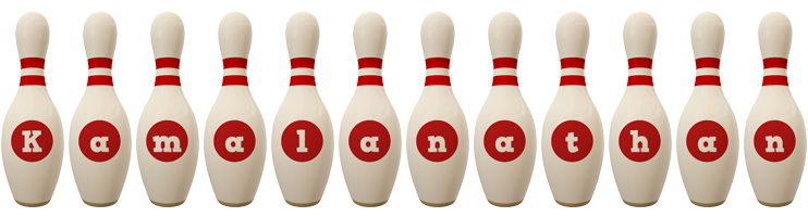 Kamalanathan bowling-pin logo