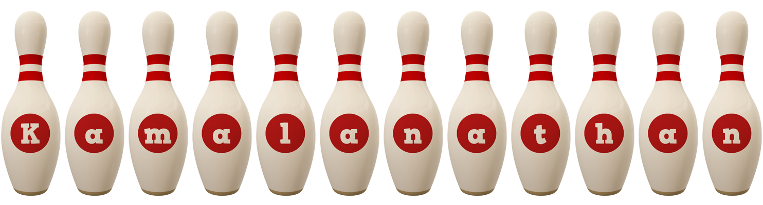 Kamalanathan bowling-pin logo