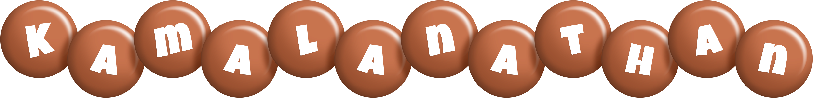Kamalanathan candy-brown logo