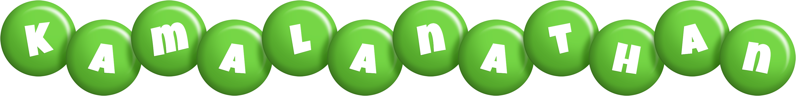 Kamalanathan candy-green logo