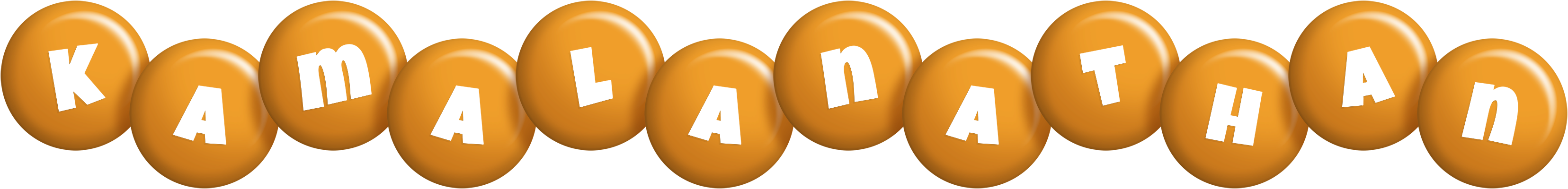 Kamalanathan candy-orange logo