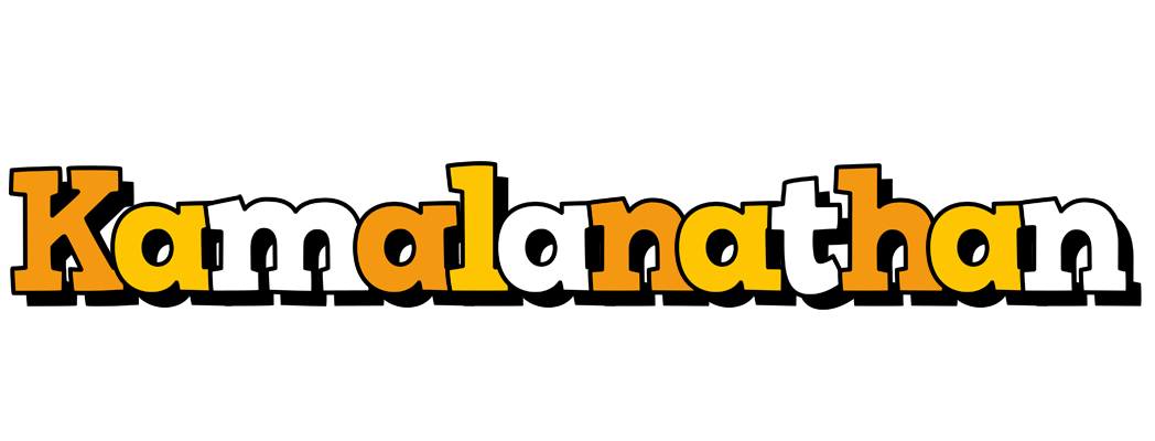 Kamalanathan cartoon logo