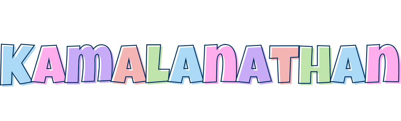 Kamalanathan pastel logo