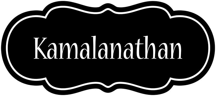 Kamalanathan welcome logo