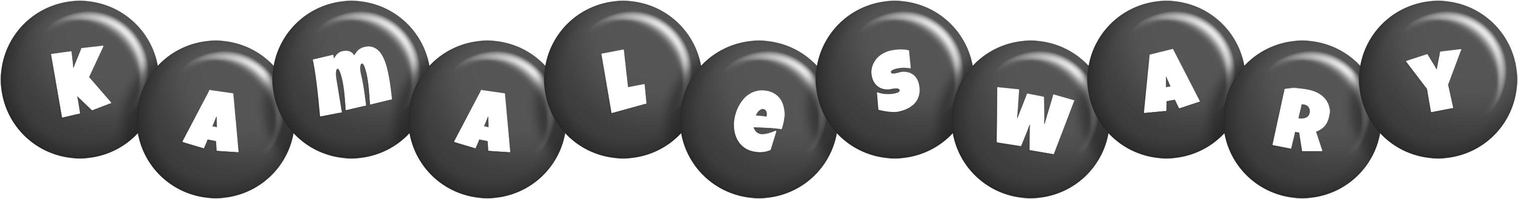 Kamaleswary candy-black logo