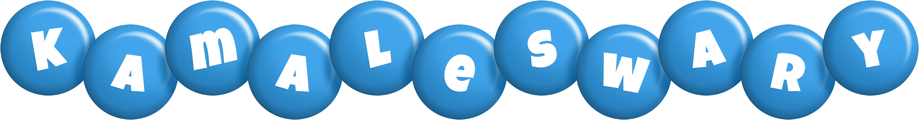 Kamaleswary candy-blue logo