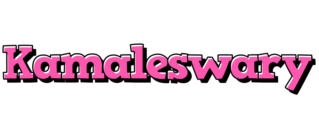 Kamaleswary girlish logo