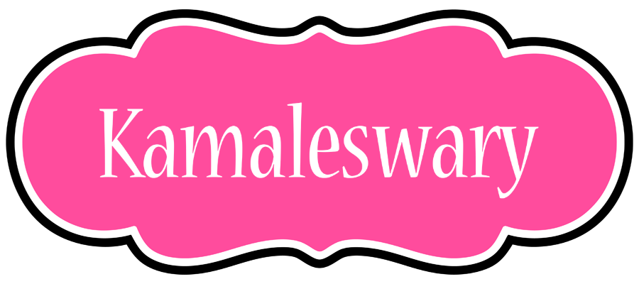 Kamaleswary invitation logo