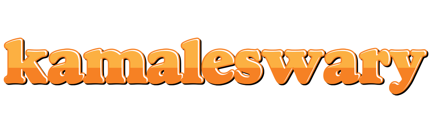 Kamaleswary orange logo