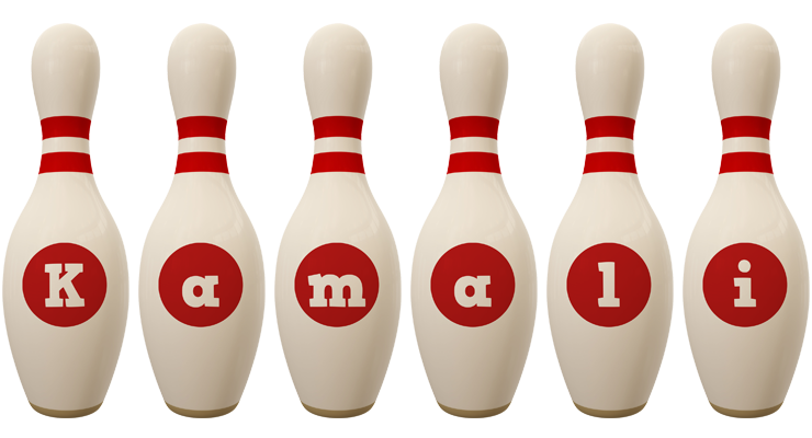 Kamali bowling-pin logo