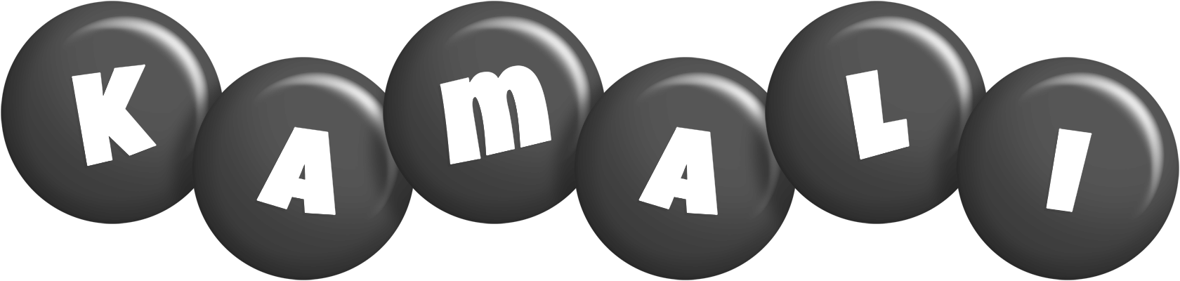 Kamali candy-black logo