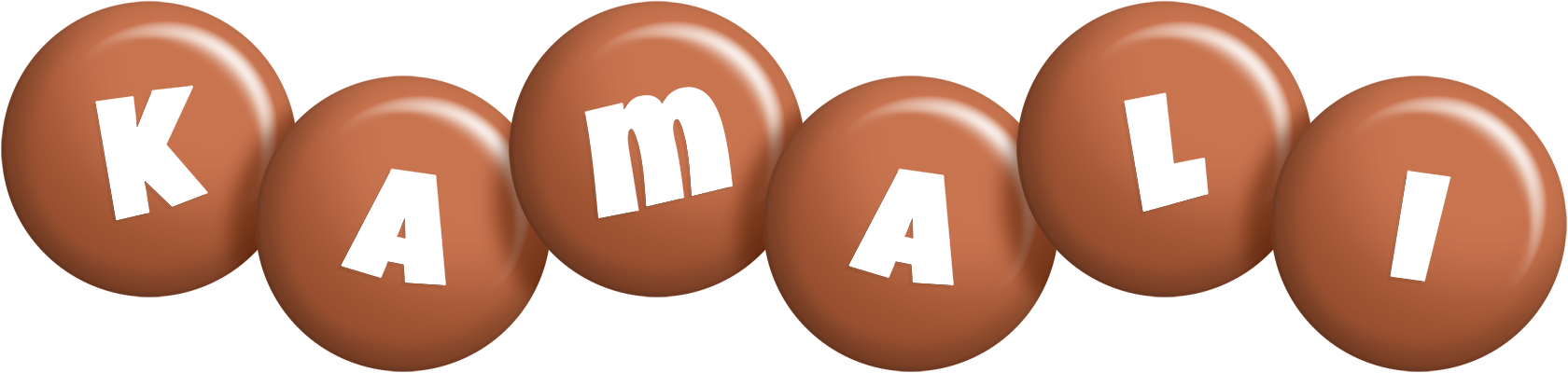 Kamali candy-brown logo