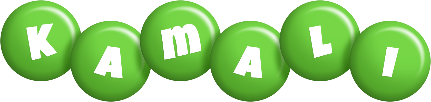 Kamali candy-green logo