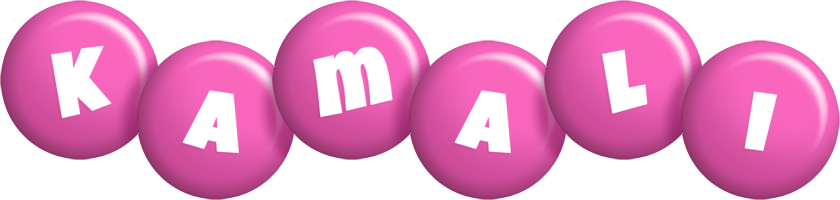 Kamali candy-pink logo