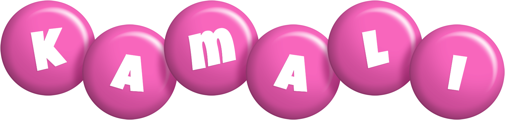 Kamali candy-pink logo